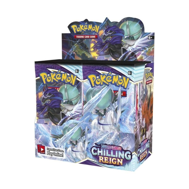 Buy Chilling Reign Booster Box Pokémon Trading Card Game