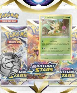 Pokémon - Brilliant Stars - 3 Pack Blister Leafeon