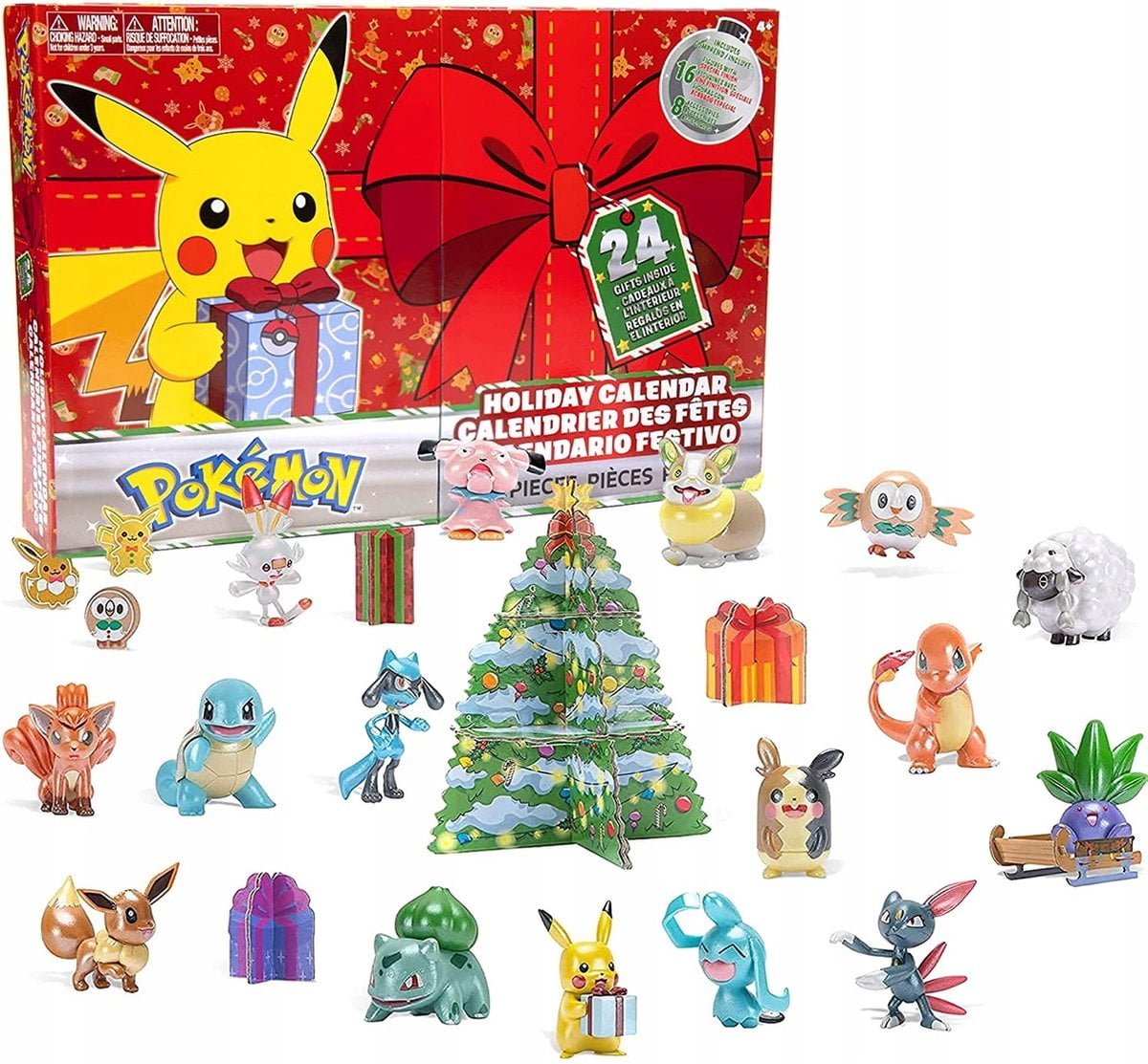 Lijken boog Shetland Pokémon Advent Calendar Holiday - HiroCards