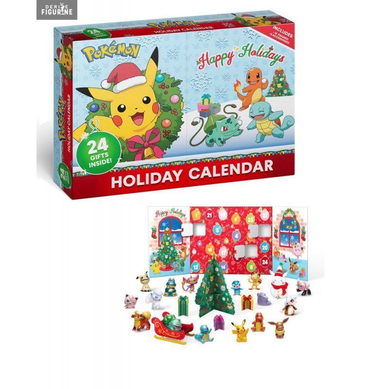 Pokémon Advent Calendar Holiday HiroCards