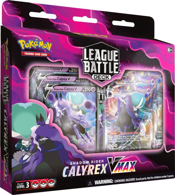 Pokémon - Shadow Rider Calyrex VMAX - League Battle Deck