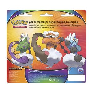 pokemon tcg tornadus thundurus and landorus cards with 2 booster packs and coin back