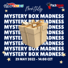 Blue Gold Modern Mystery Box New Year Sale Instagram Post