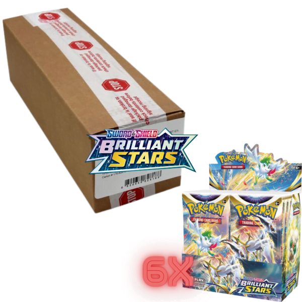 pokemon brilliant stars booster box case