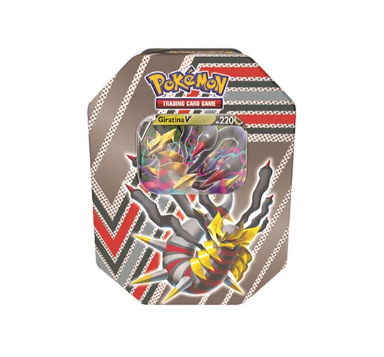 Pokemon Trading Card Game Hidden Potential Giratina V Tin Set [5 Booster  Packs, Foil Promo Card & More]