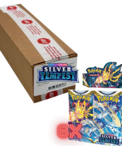 Silver Tempest Booster Box Case