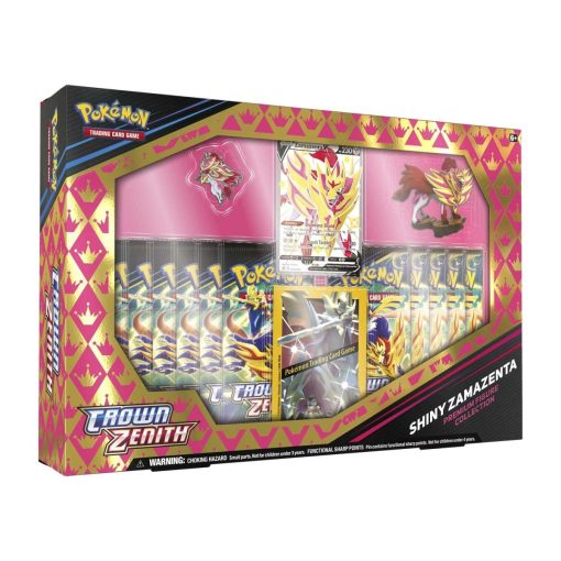 pokemon trading card game swsh125 crown zenith premium figure collection shiny zamazenta
