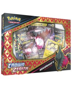 pokemon trading card game swsh125 crown zenith v box regidrago v