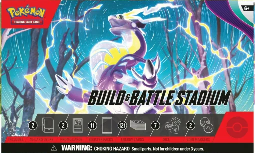 Pokemon TCG Scarlet Violet Build Battle Stadium Front