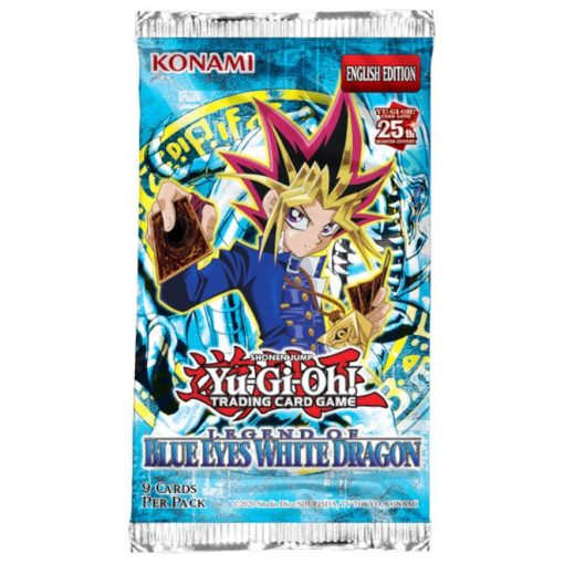 yu gi oh legend of blue eyes whiote dragon 25th booster pack