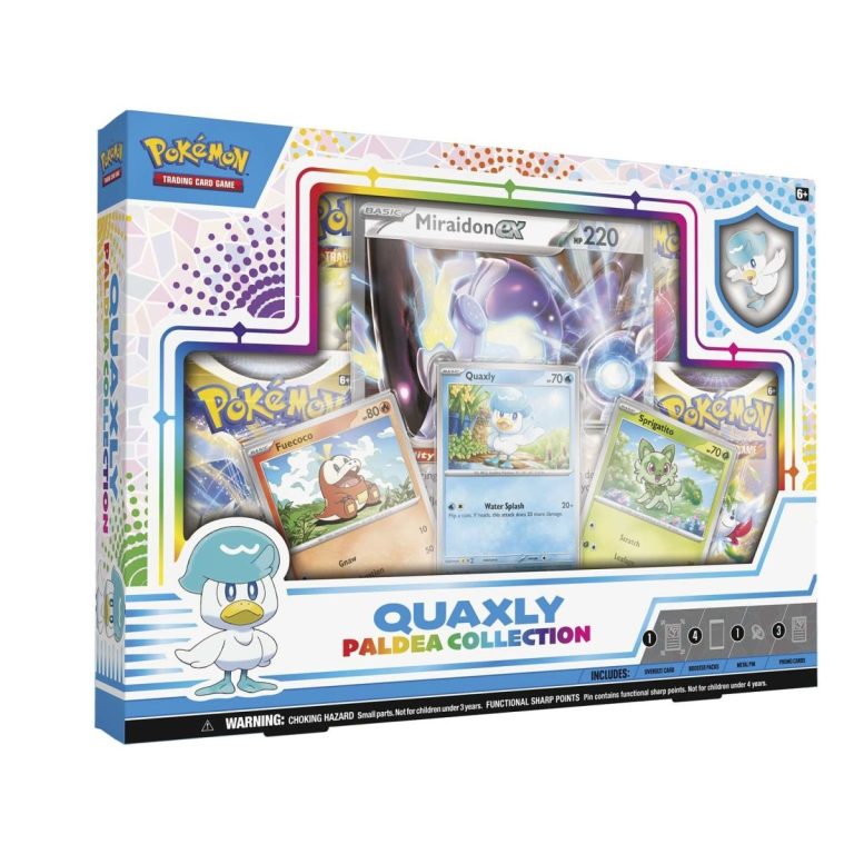 Pokémon Paldea Collection Quaxly HiroCards