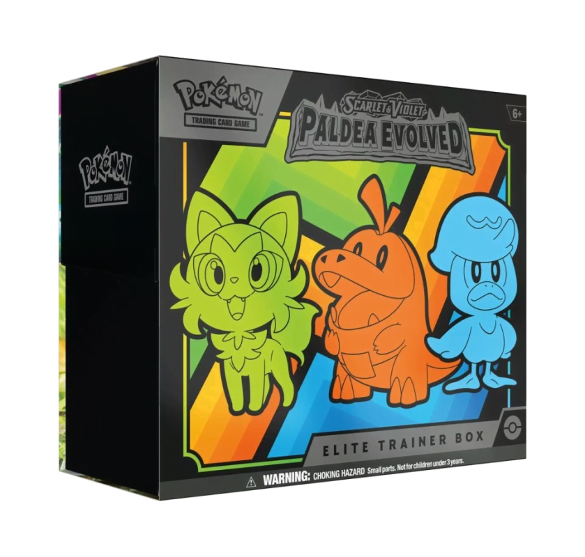 Pre Order Paldea Evolved Elite Trainer Box Pokémon