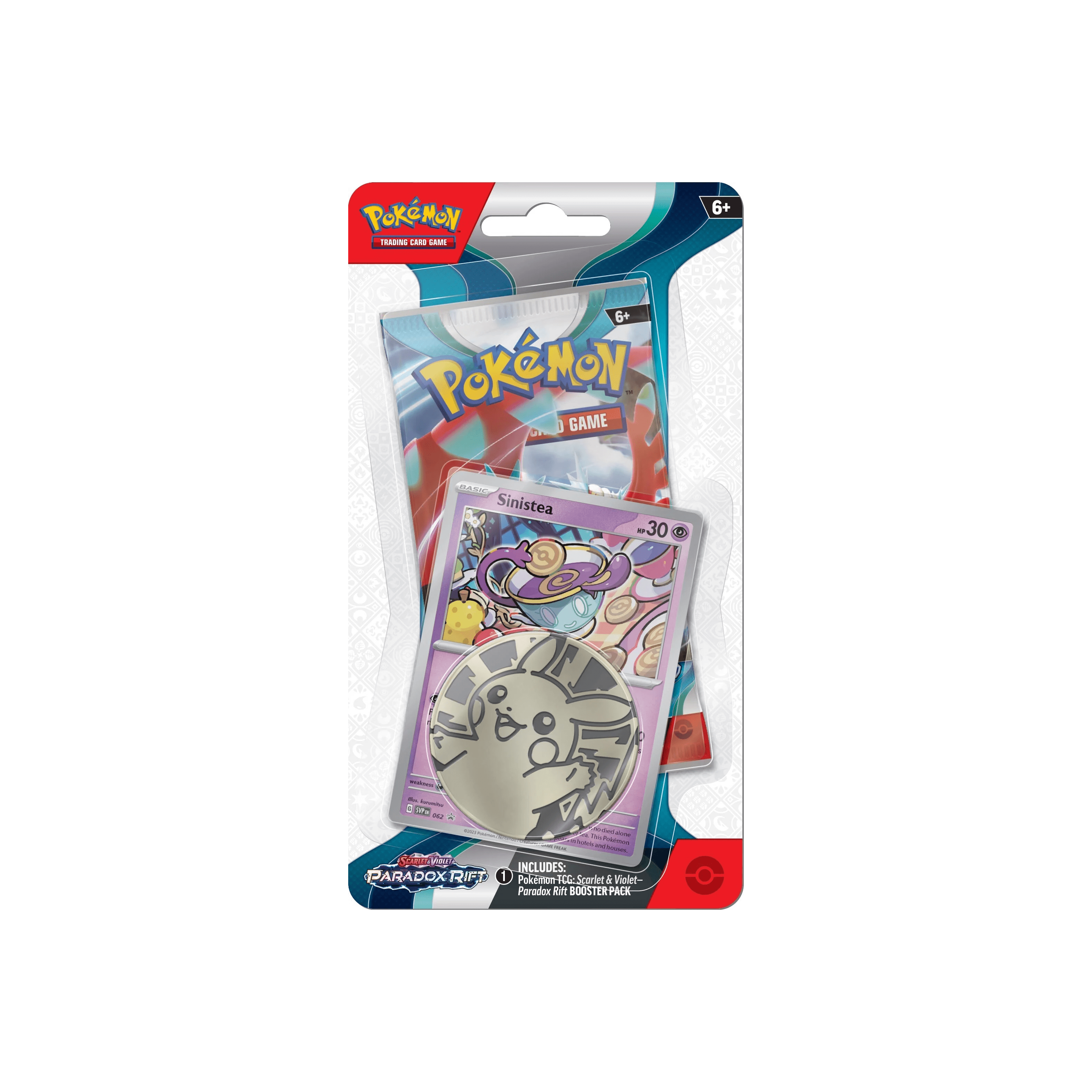 English Pokemon blister pack of collectible cards