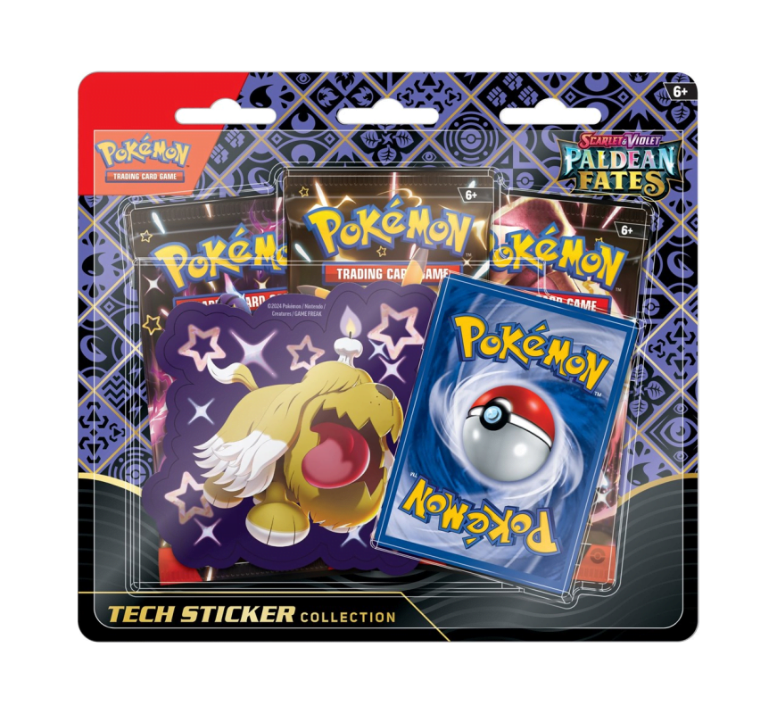 Buy Pokémon - Paldean Fates - Tech Sticker Collection - Greavard ...