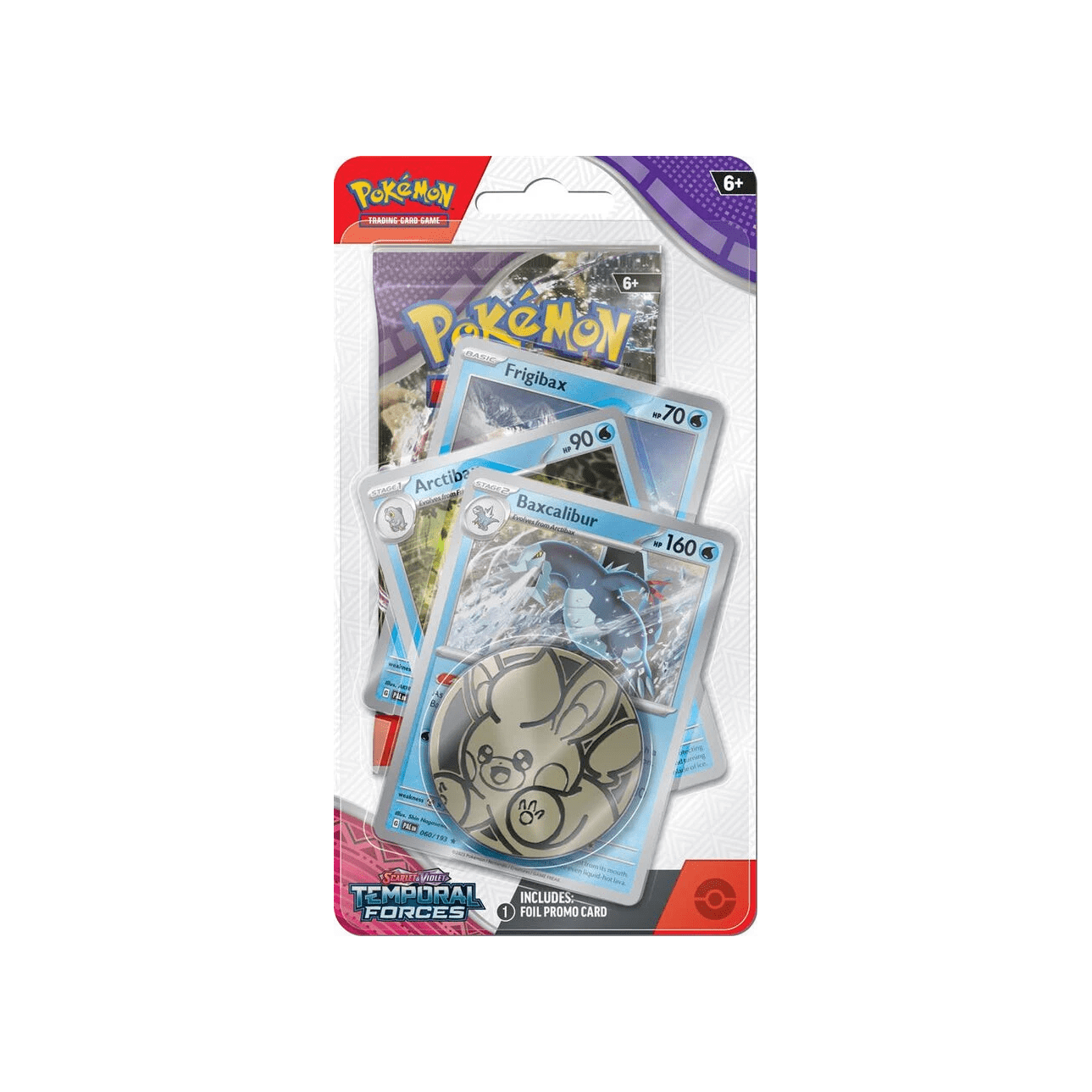 Buy Pokémon – Temporal Forces – Premium Checklane Blister Baxcalibur ...